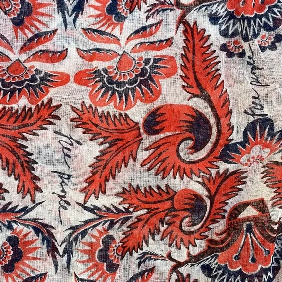 Free People Linen Cotton Reusable Tote Shopping Bag - Picture 3 of 6